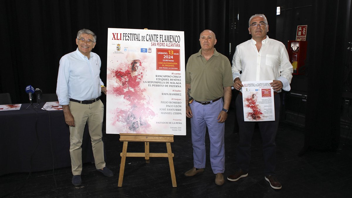 _RadioSanPedro_'s tweet photo. El sábado 13 de julio se celebrará el tradicional Festival de Cante Flamenco.  https://t.co/045vzxbaMU Radio San Pedro Alcántara

#Conciertos #Cultura #Eventos #EventosCulturales #FestivalDeCanteFlamenco #Flamenco #Música #PeñaFlamenca #SanPedroAlcántara #NuevaAndalucía https://t.co/KrN9k16Nmk