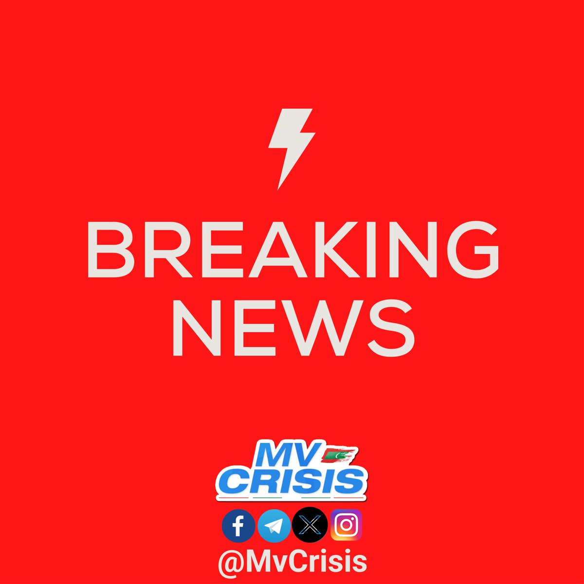 MvCrisis's tweet photo. 🚨#Breaking: Gain gayah araa nurakkatheri bayyeh kamah vaa Meningococcal Raajje in fenigen contact tracing hedhumuge massakai HPA in fashaifi.

Ithuru mauloomaathu: https://t.co/RvPVrb80Ci https://t.co/h4gSqJNYBs
