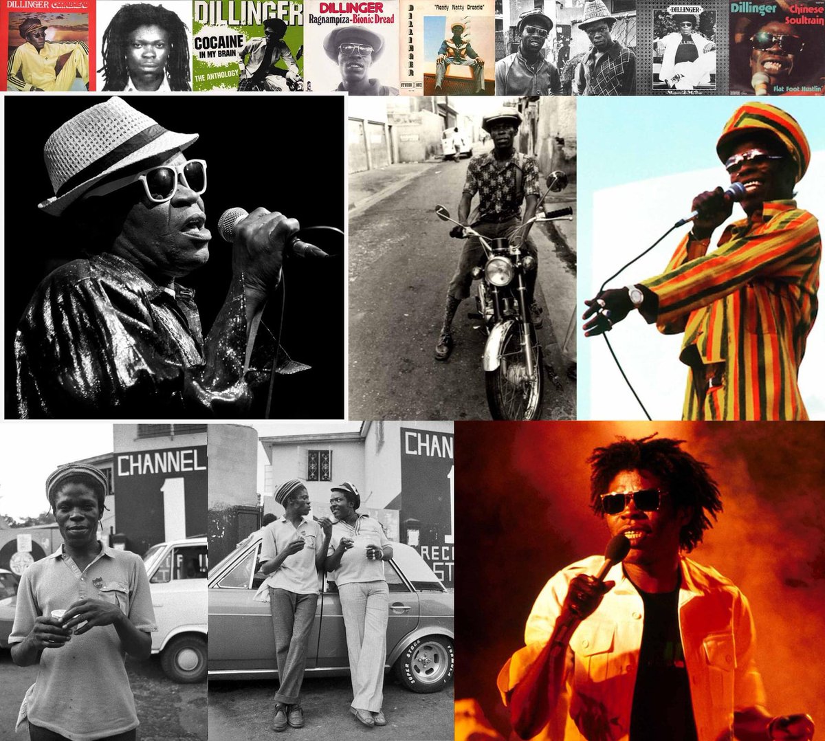 Dillinger, Legendary #Jamaican deejay, born Lester Bullock 71 years ago today on 25 Jun 1953, in #Kingston. Referenced by Joe Strummer in The Clash's "(White Man) In Hammersmith Palais”. He was that big.
en.m.wikipedia.org/wiki/Dillinger…