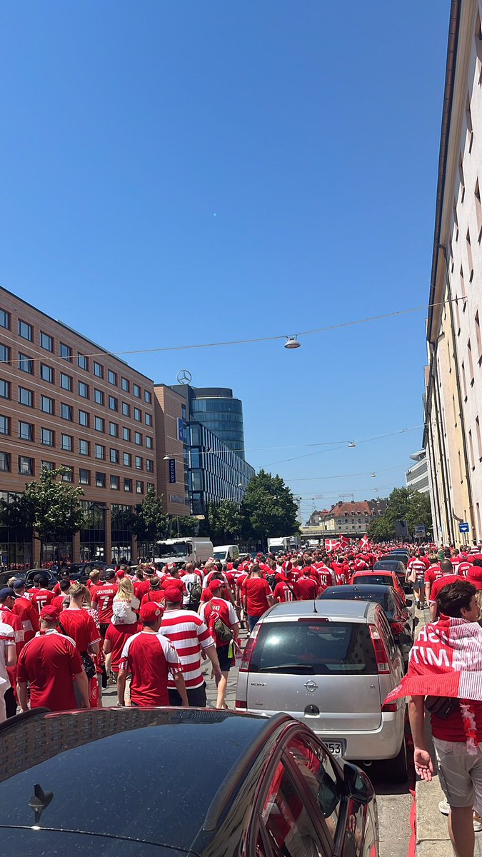 Til info - München er dansk! #dk #EURo2024