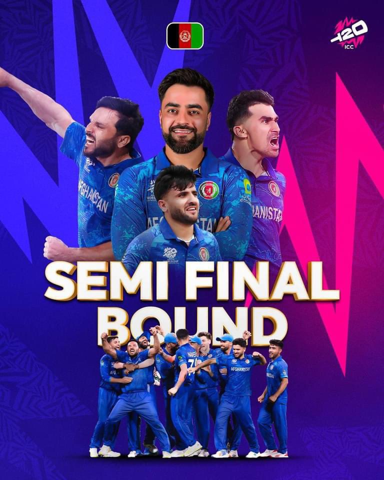 Many many congratulations on the win and qualifying for #semifinals. 🇦🇫 ❤️ #bluetigers