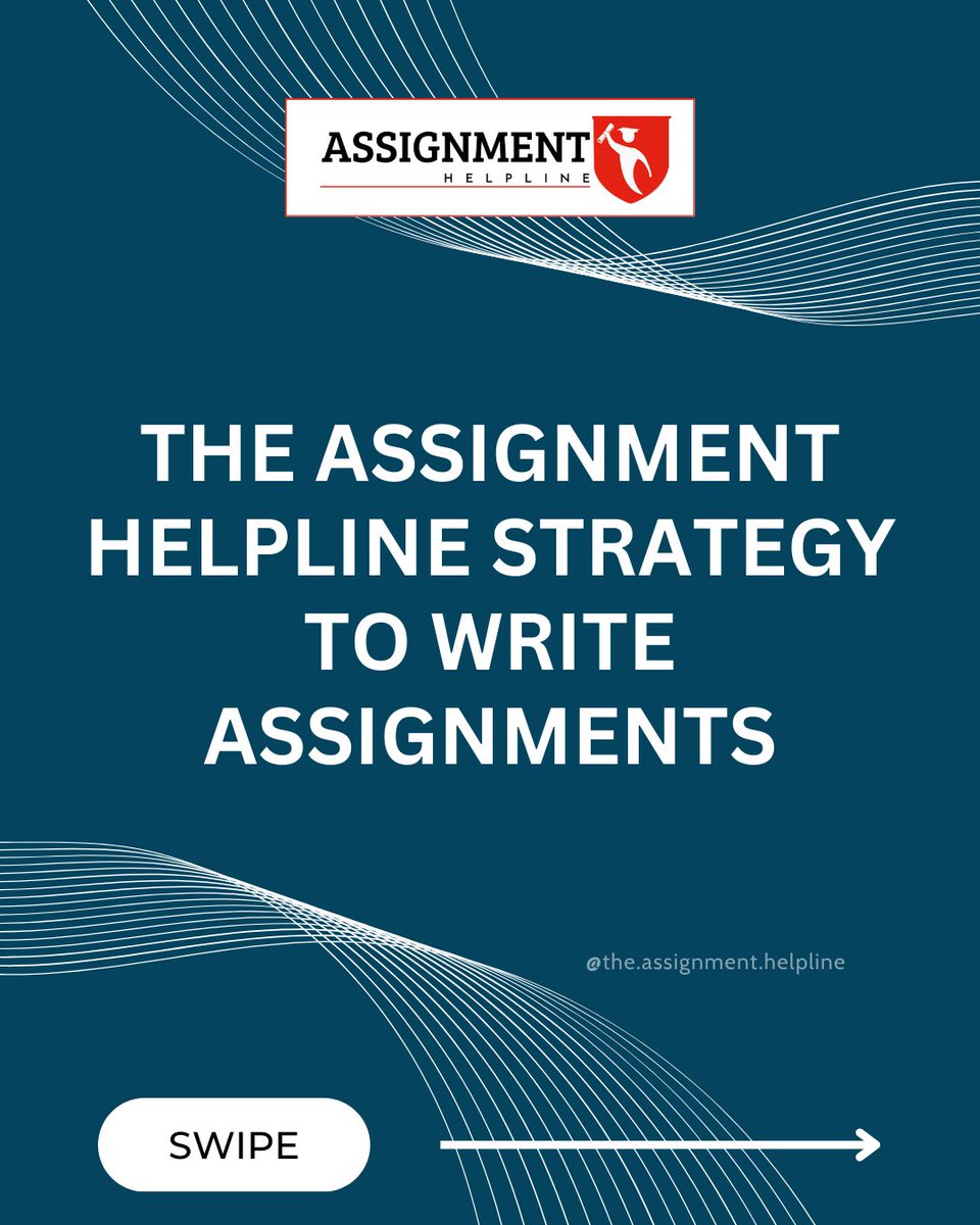 _the_assignment's tweet image. Feeling lost on how to start or structure your #assignments? Wondering how to turn your ideas into a cohesive, high-quality paper?
👉Get Instant Help! wa.me/+61390160028
#assignmenthelponline #assignmenthelper #assignmenthelpuk #assignmenthelpservices