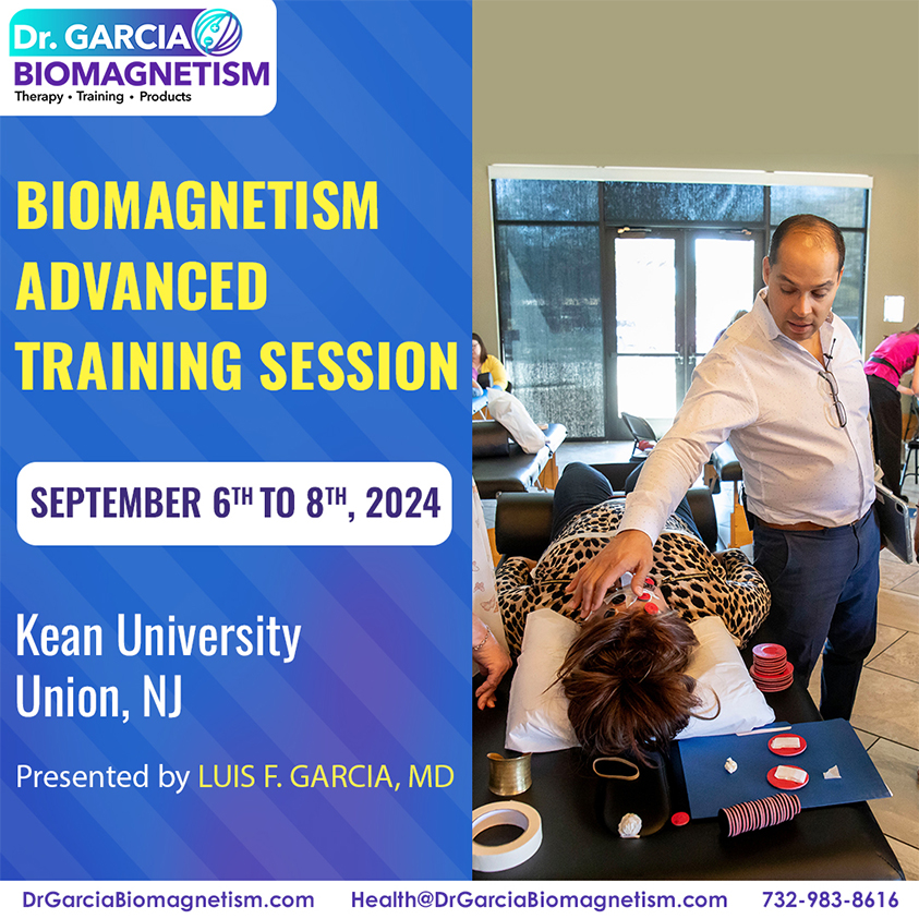 thebiomagnetism's tweet image. Would you like to take your #Biomagnetism practices to higher levels? If so you have reached your correct destination.
Sign up for our ur #AdvancedTraining sessionhttps://drgarciabiomagnetism.com/september-2024-nj.../
Don’t miss out this once in a lifetime opportunity.