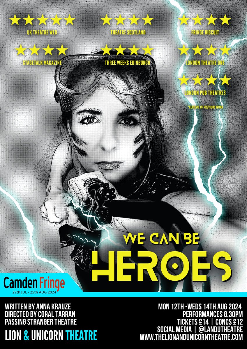 Anna Krauze | @edfringe 2025 (@krauze_anna) on Twitter photo We Can Be Heroes - our newest production is coming to <a href="/LandUTheatre/">Lion & Unicorn Theatre</a> 12-14 August <a href="/CamdenFringe/">Camden Fringe</a> - 🎟️ camdenfringe.com/events/we-can-… - tickets on sale now! #CamdenFringe #CamdenFringe2024 #WeCanBeHeroesPlay We Can Be Heroes - our newest production is coming to <a href="/LandUTheatre/">Lion & Unicorn Theatre</a> 12-14 August <a href="/CamdenFringe/">Camden Fringe</a> - 🎟️ camdenfringe.com/events/we-can-… - tickets on sale now! #CamdenFringe #CamdenFringe2024 #WeCanBeHeroesPlay