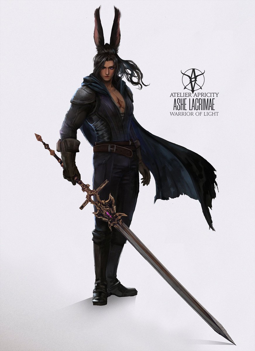 Ashe is ready for a new journey in Dawntrail 🐇

#FFXIV︎︎  #FFXIVArt