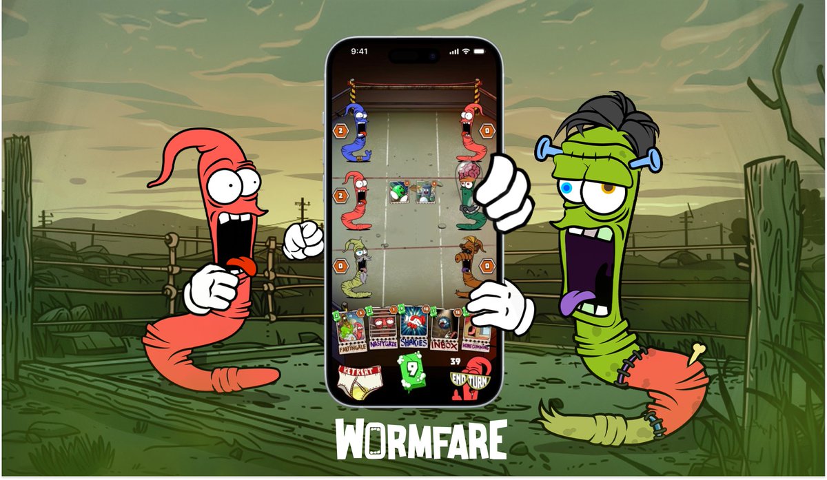 wormfare's tweet image. 💥A little bit of fresh Wormfare gameplay footage for you, folks!

🔊 Sound on &amp;amp; enjoy 👉 bit.ly/Wormgame2 🔥

#wormfare #gaming #mobilegaming