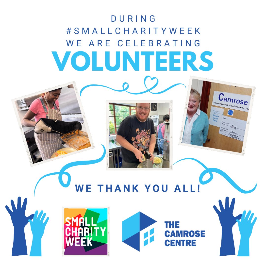 #SmallCharityWeek During this week we want to celebrate our amazing volunteers...