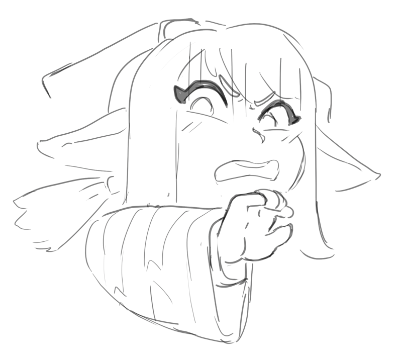 I haven't drawn in months so have this kiri doodle