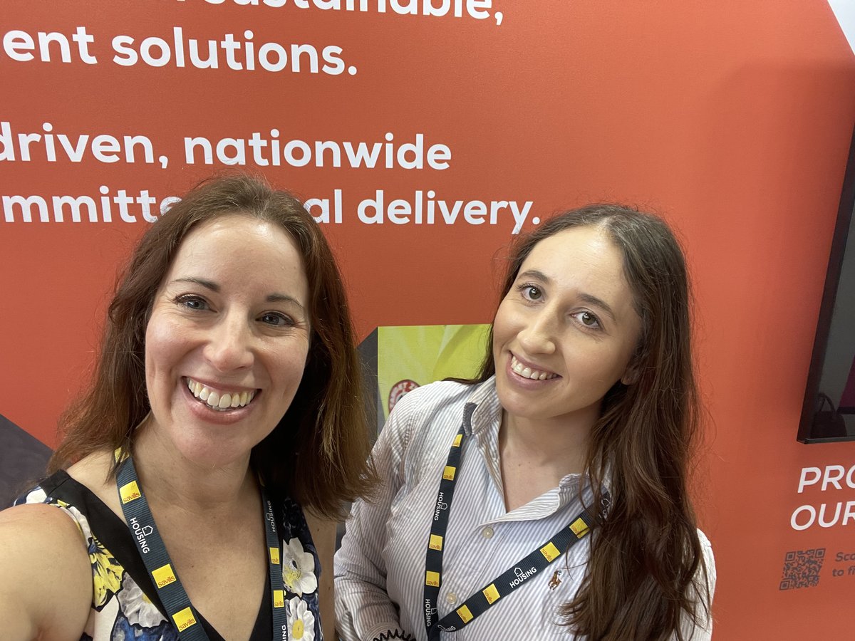 harris_creative's tweet photo. We’re at @Housing_event! Our senior social media manager Sarah Cornes and PR account manager Amy Metzelaar are supporting our client Novus Property Solutions today at the UK’s only event where the whole housing sector comes together each year. 

If you see us, come and say hi. 👋 https://t.co/MNui71Zi1l
