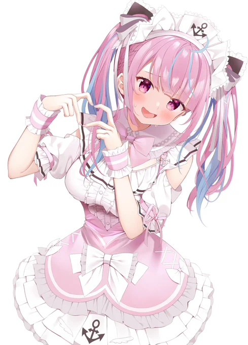 萌え萌えきゅん…… #あくあーと 