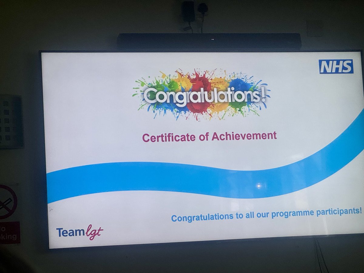 Celebration time…end of the Operational Leaders Programme #lgtleadershipandtraining