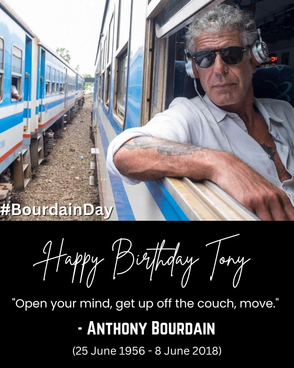 Happy #BourdainDay