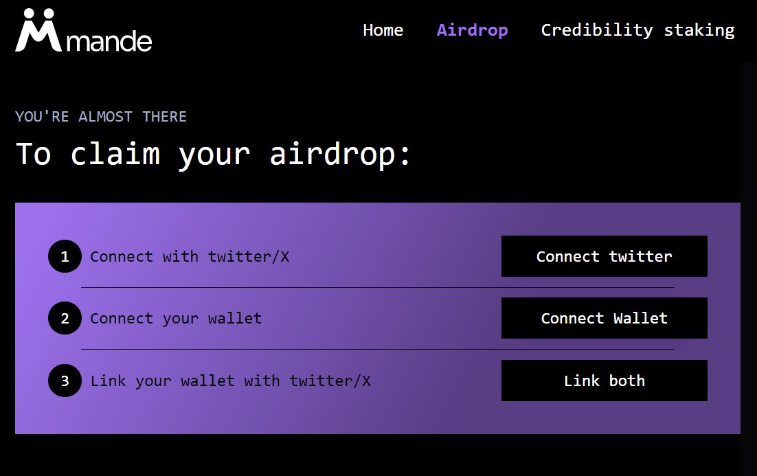 Adamukong_eth's tweet photo. $MAND $DYM Airdrop is LIVE on #MandeNetwork 

🔗https://t.co/UVfTdlhXBE

Dont miss!
#AirdropSeason #airdropsummer #layer2 #airdrop #eth #NewListing #Blockchain https://t.co/S7Dx1Dg4gt