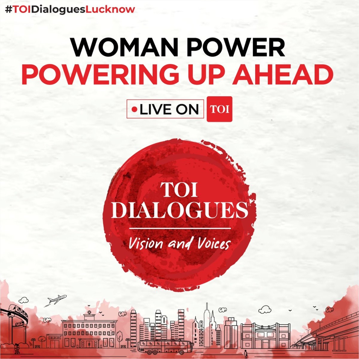The session on cinema promises to be enticing with five popular panellists Faisal Malik, Amit Sial, Rahul Mittra, Himanshu Bajpai and Maroof Umar. The concluding edition of TOI Dialogues will be held in Varanasi on June 27.
#TOIDialoguesLucknow