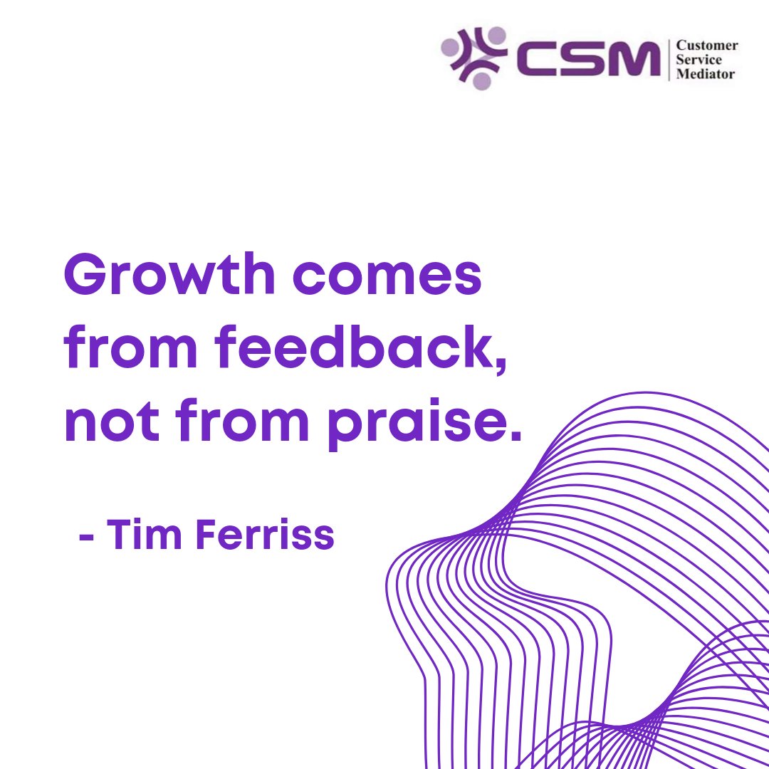 csmnig's tweet image. Without feedback, you are in the dark about what is working and what is not.
#CustomerFeedback #CustomerCentric #CustomerFocused #CustomerExperience