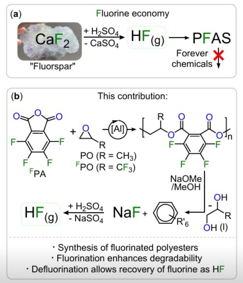 Plajer Group (@ajplajer) on Twitter photo New publication in <a href="/ChemCommun/">Chemical Communications</a> is now online🤩🤩🥳🥳
As part of the SFB1349 we report a range of degradable fluorinated polyesters where it is possible to recover the fluorine.
Congrats to all involved !!
Give it a read here: pubs.rsc.org/en/content/art… New publication in <a href="/ChemCommun/">Chemical Communications</a> is now online🤩🤩🥳🥳
As part of the SFB1349 we report a range of degradable fluorinated polyesters where it is possible to recover the fluorine.
Congrats to all involved !!
Give it a read here: pubs.rsc.org/en/content/art…