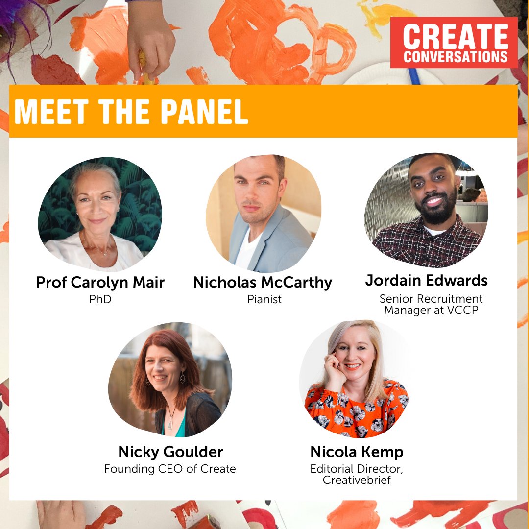 Have you signed up for Create Conversations? 🌟 During #CreateWeek, join us for talks on creativity's role in society, access to creative professions, and strategies for inclusion. 🎨 It's FREE! Tune in on July 2nd at 5pm. Sign up here: i.mtr.cool/kgyenxxkoj 💬✨