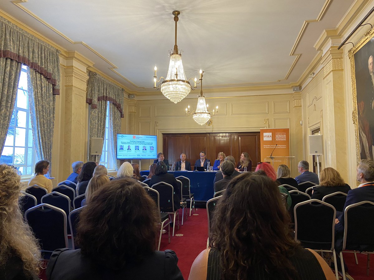 A thought-provoking discussion during breakout session 6 on “Handling a Financial Crisis” and directors duties when faced with a business in financial trouble! #IFSEAConference2024