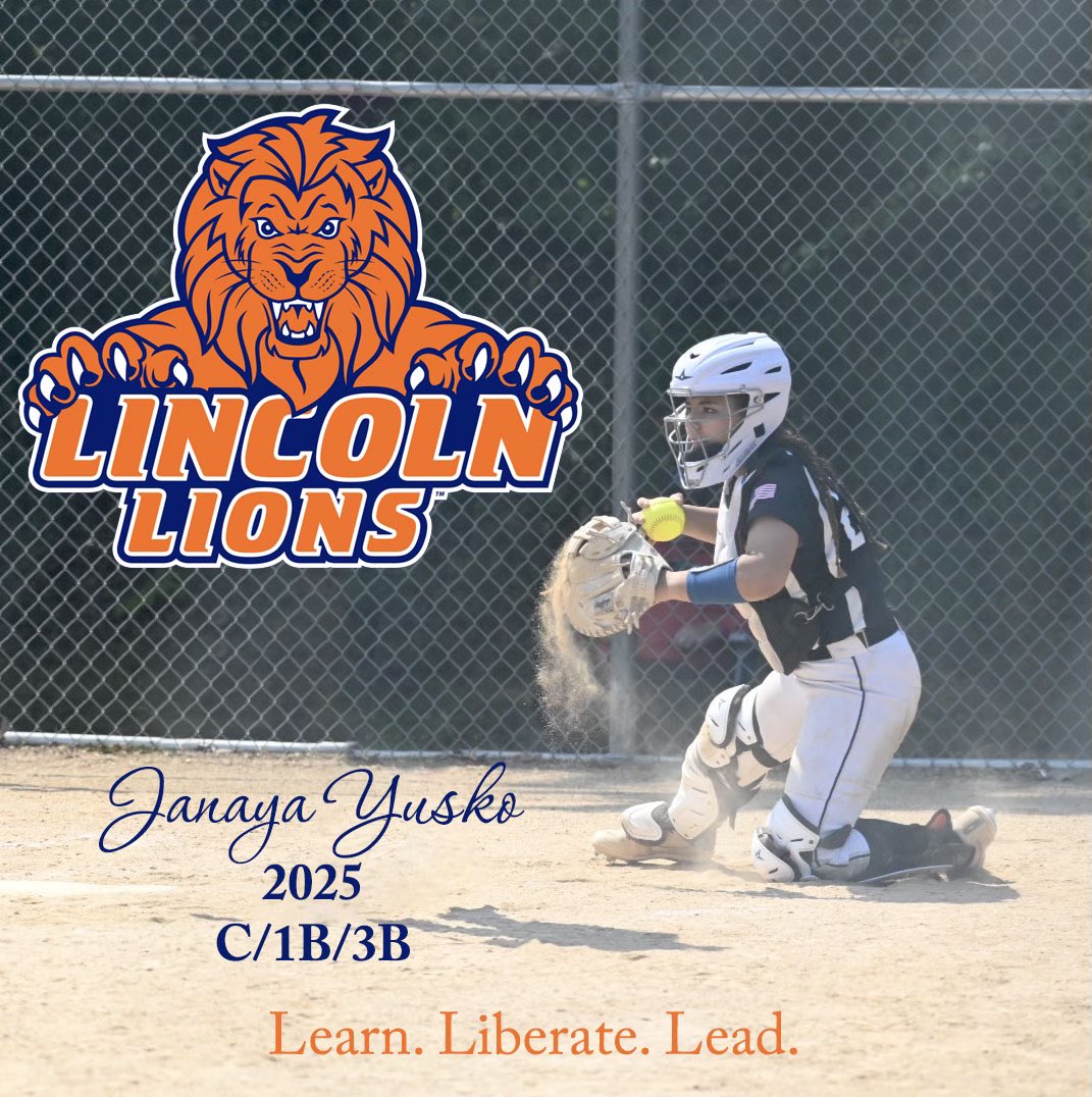 YuskoJanaya's tweet photo. Committed!! Go Lions 💙🧡
@pastrikers04 @LULionsSB @LehmanSoftball @MaxImpactSports https://t.co/djX1McJOS0