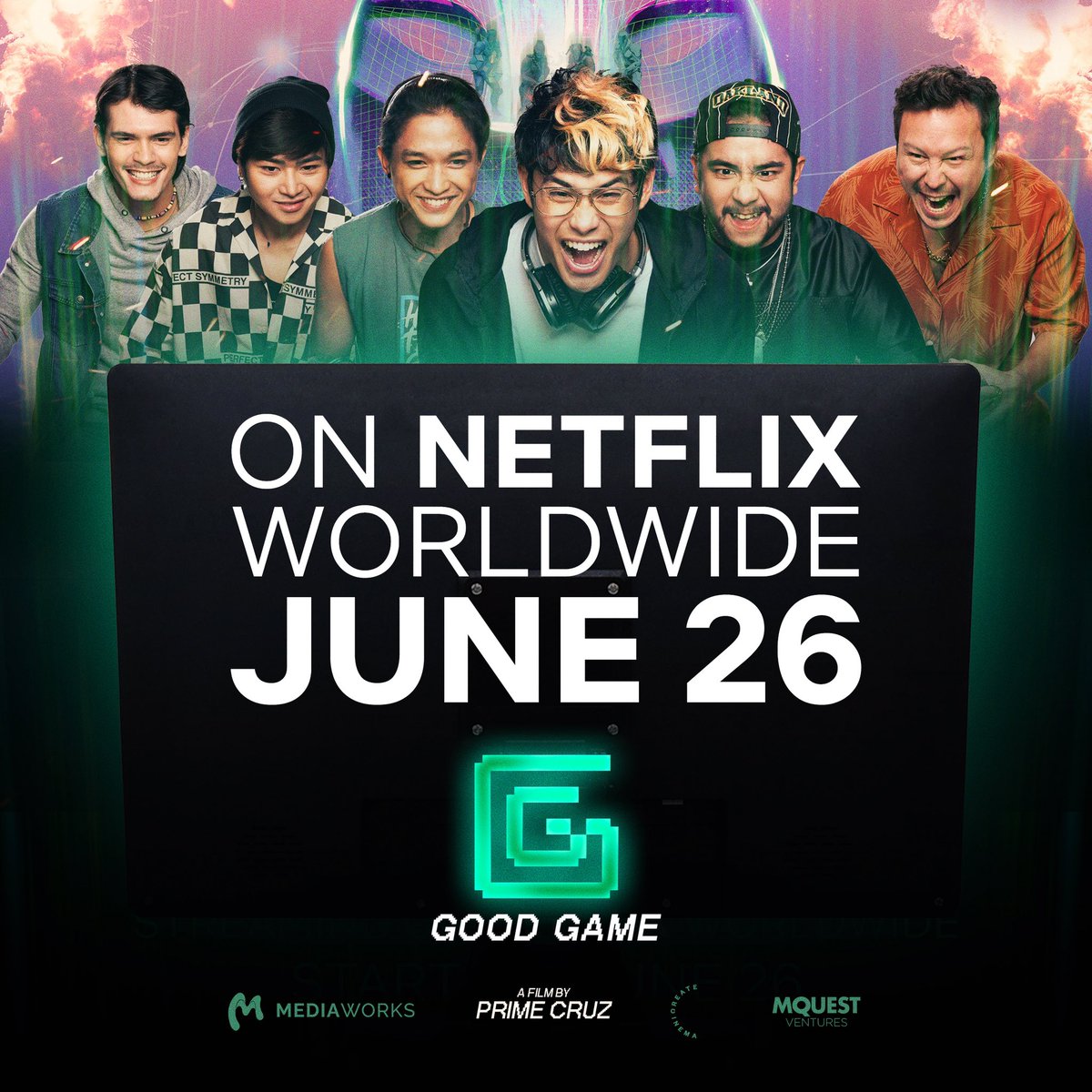 allaccessio's tweet photo. 1 DAY AWAY! ⏲️

Only hours away from the official launch of @ggmovieofficial on Netflix worldwide!

Let's unlock exclusive rewards and join this epic journey that is set to blur the lines between gaming, movies, and real-world experiences.

Sign up 👉 https://t.co/xHAfObaSM6 https://t.co/NIzqM8IGtm