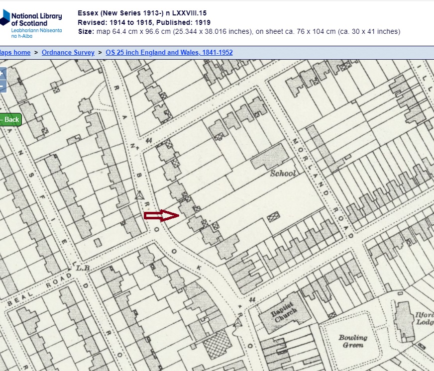 There were three houses involved before the move round the corner but the most significant was a villa called Heathfield. 

And when you look at where this was...the first school in Morland Road just happens to be at the rear of it.

Is this significant?

2/4