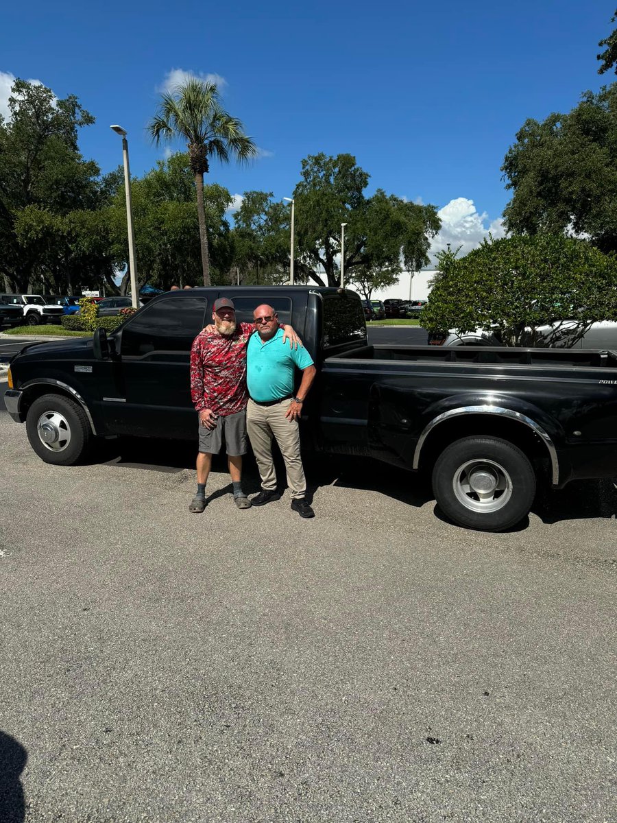 When your customer stops buy with 7.3 you sold him over 22years ago to say hi #BrandonFord #ford