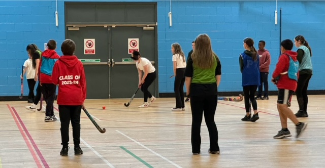 DALKEITH HS P7 HEALTH &amp; WELLBEING TRANSITION

On Friday 14th June  Active Schools, DHS P.E. &amp;  H.E.  dept's &amp; many local sports clubs  provided, soon to be S1 pupils, with a fun health &amp; wellbeing experience inc.  Boccia Cooking for Sport Rugby  Invasion Games Hockey &amp; Dance.