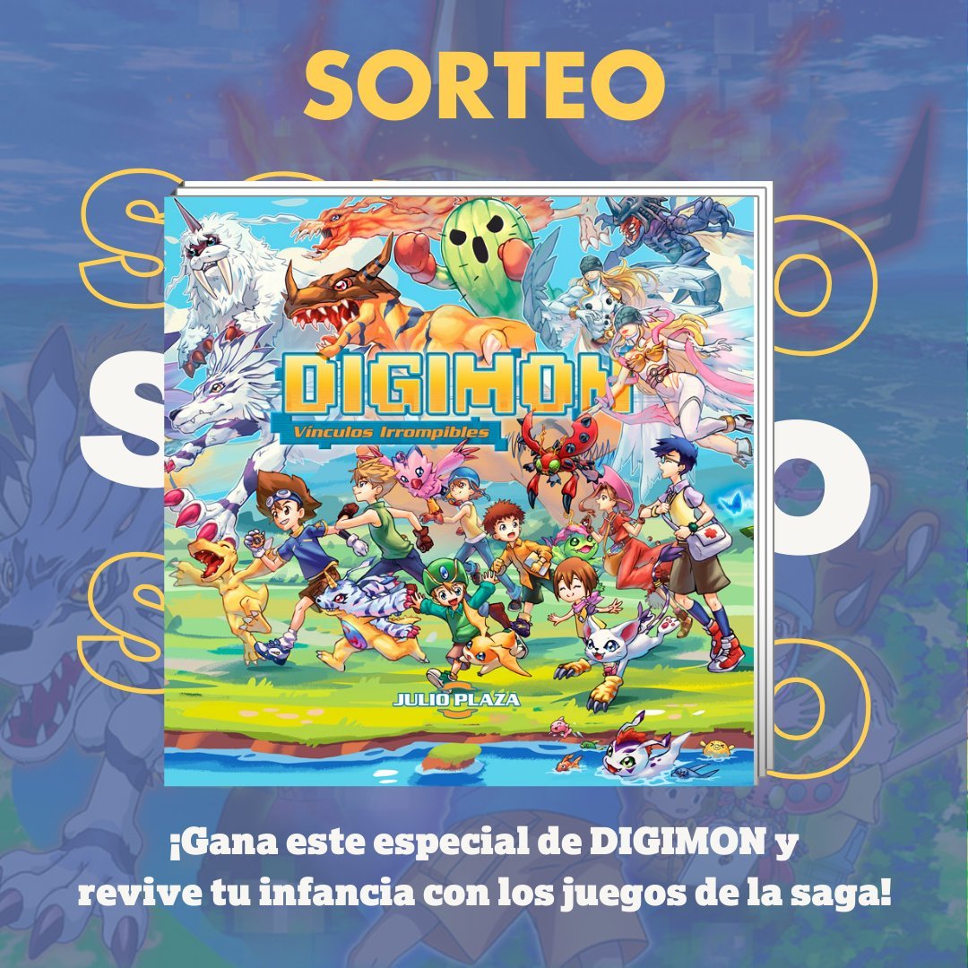 DigimonWorldEsp's tweet photo. 👾SORTEO👾
¿Quieres ganar este especial GTM² de Digimon con 68 páginas e ilustraciones exclusivas?
1️⃣Haz RT
2️⃣Sigue a @GamesTribune y a @DigimonWorldEsp
3️⃣¡Menciona a quien sería tu compañero Digimon y ponle un nombre!
📅Fin 02/07/2024 - Válido para Península https://t.co/Ig2XKfaLjX