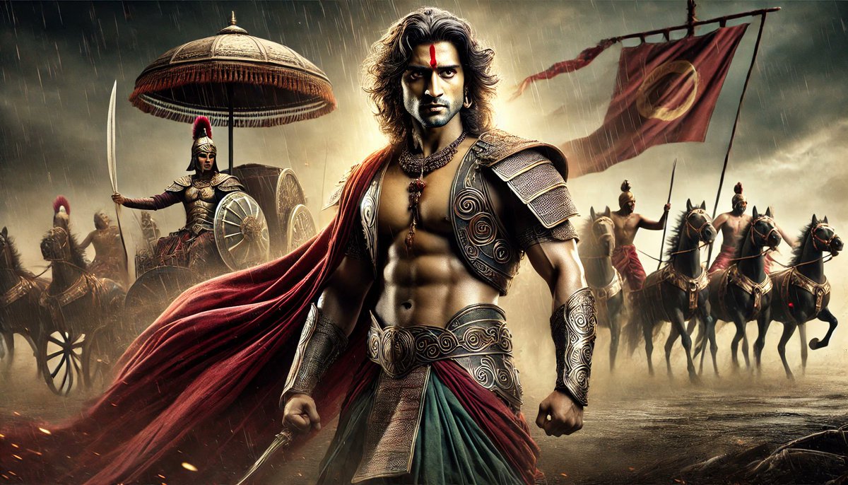 lalitforweb's tweet image. Bollywood star in #mahabharat ai photos @akshaykumar @VidyutJammwal