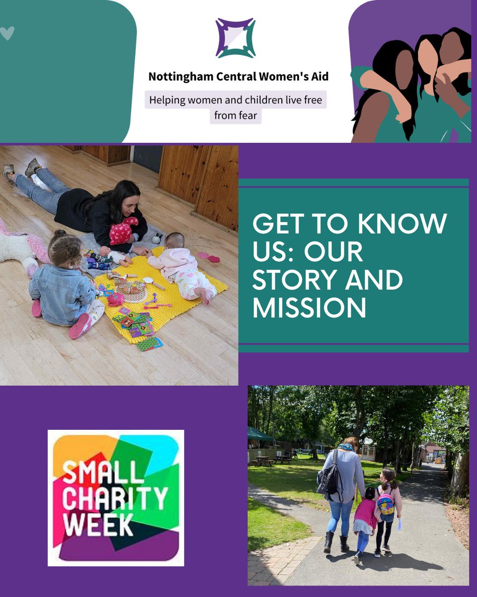 Nottingham Central Women's Aid 🌟Empowering Women. Transforming Lives. You can support us by showing your LOVE this <a href="/SmallCharity_Wk/">Small Charity Week</a>  Get Involved:  Donate: Your contributions help us provide vital services to women in need | Volunteer | Spread the Word💜 Empower. Heal. Thrive.