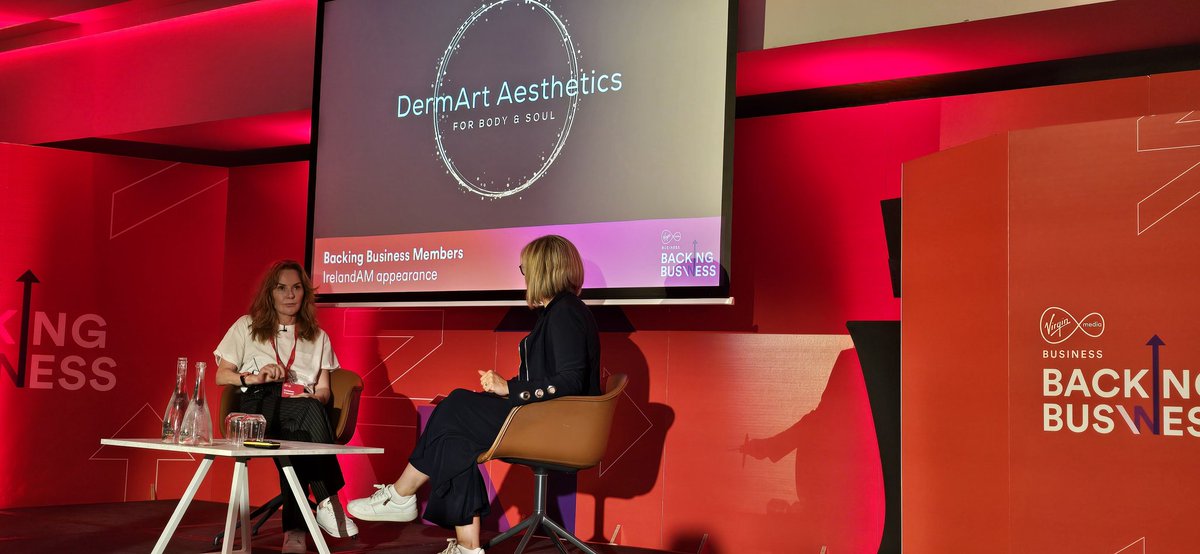 Meg O'Gara (@megcreative) on Twitter photo DermArt Asthethics being interviewedby <a href="/Tweetinggoddess/">Samantha Kelly Media</a>, talking about about medical tattooing and wellness after illness and her recent <a href="/IrelandAMVMTV/">Ireland AM</a>
Interview <a href="/VMBusinessIE/">Virgin Media Business Ireland</a> #BackingBusiness event DermArt Asthethics being interviewedby <a href="/Tweetinggoddess/">Samantha Kelly Media</a>, talking about about medical tattooing and wellness after illness and her recent <a href="/IrelandAMVMTV/">Ireland AM</a>
Interview <a href="/VMBusinessIE/">Virgin Media Business Ireland</a> #BackingBusiness event