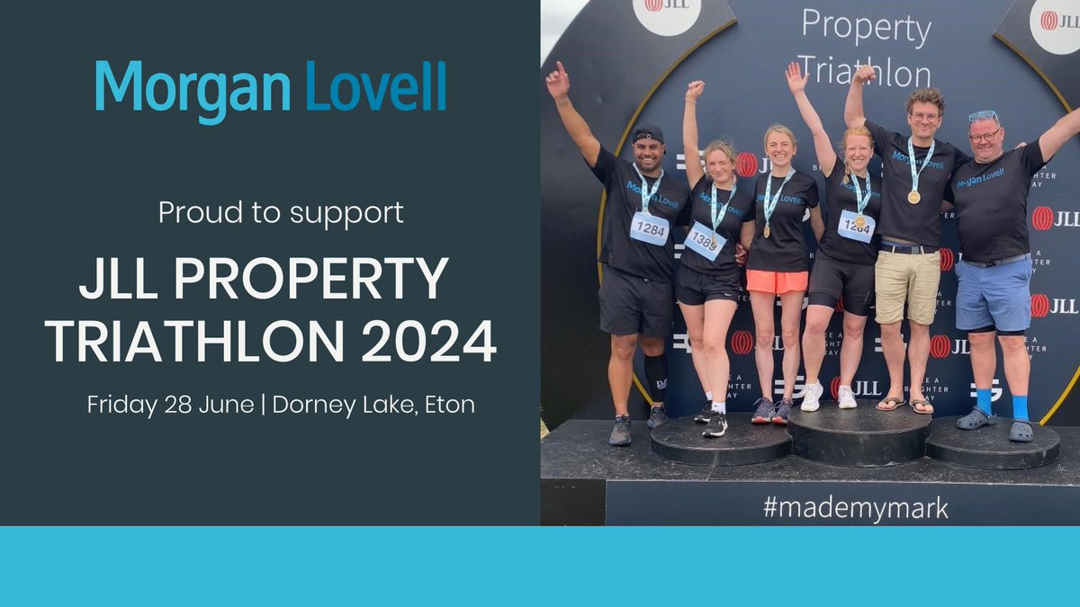 Our team are gearing up for this years’ JLL Property Triathlon this Friday – make sure you stop by our tent on the day and say hi. We’re proud to support this years’ event, in aid of WWF.