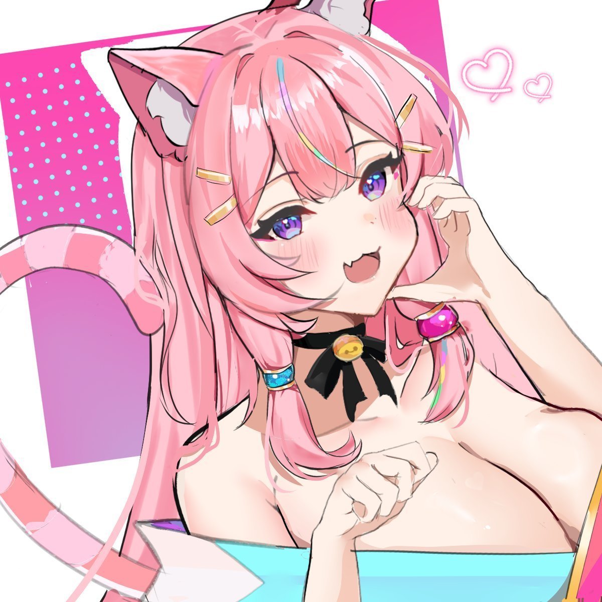 Pokuriin's tweet image. Hewoo! I'm the digital artist Poki who brings cuteness to the world! I created this account to improve my English and expand my art -`♡´-