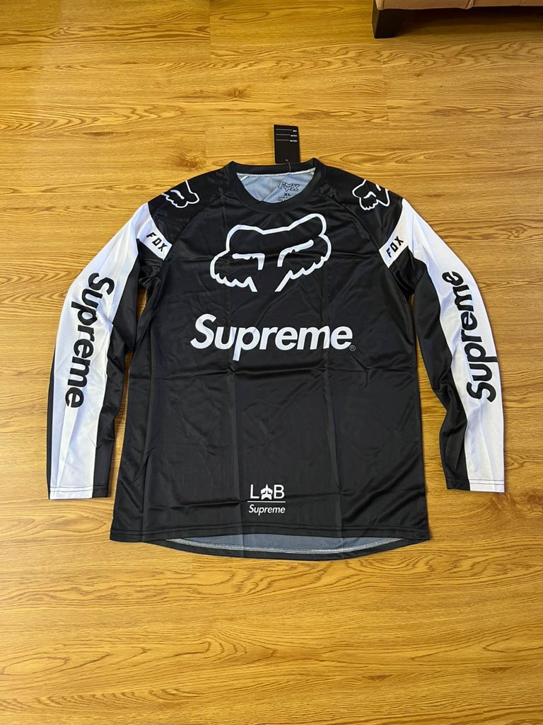 Supreme Barbed Wire Moto Jersey (SS19) - $138