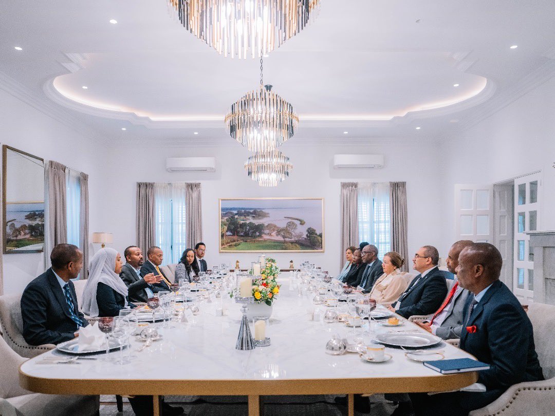 AbiyAhmedAli's tweet photo. We say farewell to Ms. Calabro Aurelia Patrizia, @UNIDO representative to Ethiopia as she concludes her term here. A true friend of #Ethiopia who had a deep understanding of local context and an unwavering commitment to the nation’s development. I wish you the best in the next chapter.