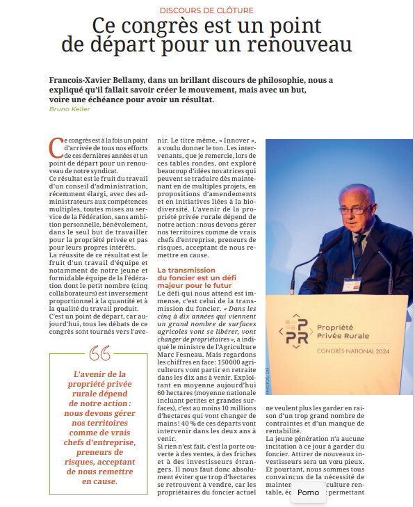 Syndicat de la Propriété Privée Rurale 27 tweet media