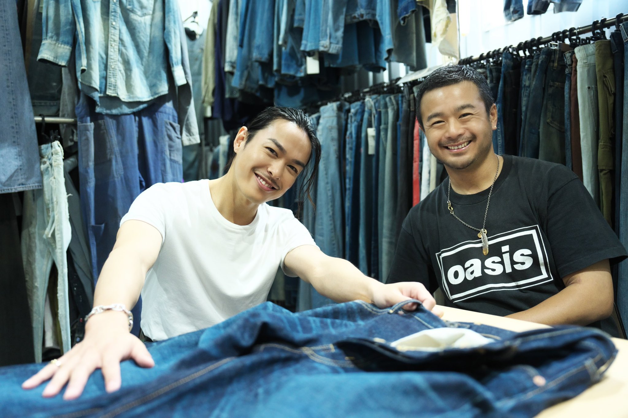 今市隆二　RILY デニムトート RILY デニムトートバッグ 今市隆二 - メルカリ