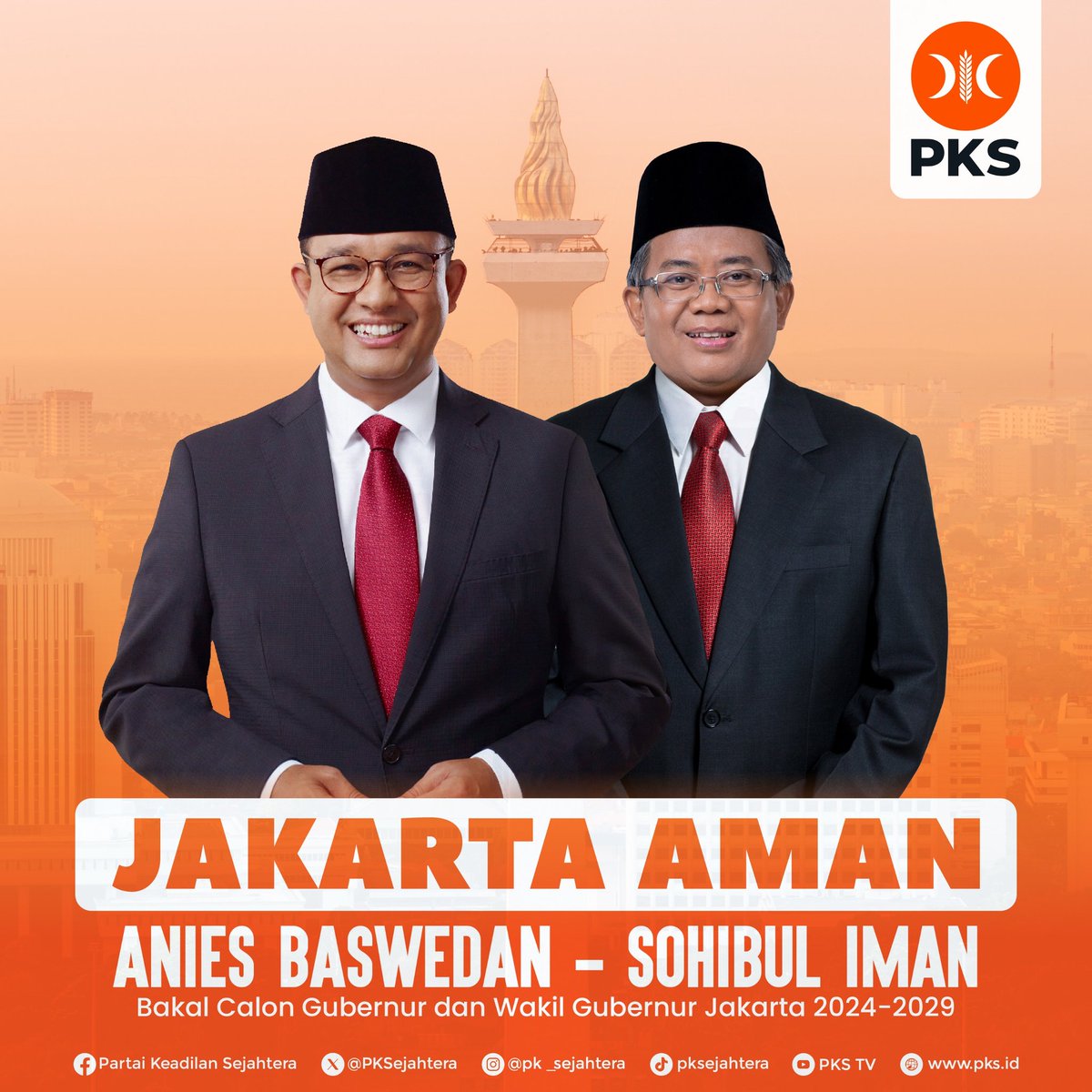 Jadi gini, Warga jakarta itu 99.999999% Sudah tahu siapa Anies. Liat JIS saja mereka serasa melihat Anies. Jadi Anies dipasangkan dengan siapapun maka Warga Jakarta sangat ingin bernostalgia untuk dipimpin Anies.
Dan PKS sangat paham dengan cuaca politik tersebut.
Paham ya..?