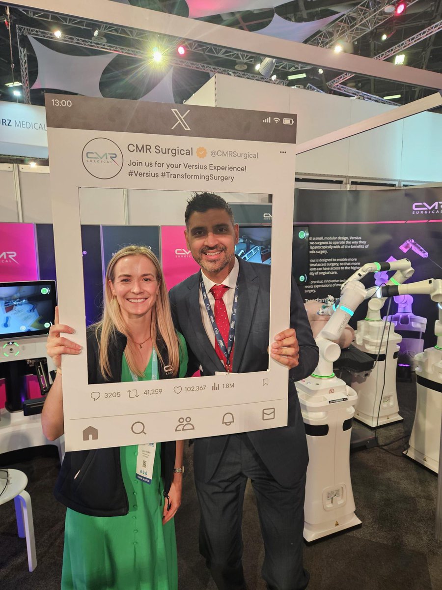 Lauren Wilkes (@cmrlaurenwilkes) on Twitter photo Join us for our final #Versius ‘Meet the Expert’ sessions with <a href="/SonpreetRai/">Sonpreet Rai</a> and
<a href="/MHussainUrol/">Muddassar Hussain</a> today at #BAUS24 - 1:30 & 3:30pm Join us for our final #Versius ‘Meet the Expert’ sessions with <a href="/SonpreetRai/">Sonpreet Rai</a> and
<a href="/MHussainUrol/">Muddassar Hussain</a> today at #BAUS24 - 1:30 & 3:30pm