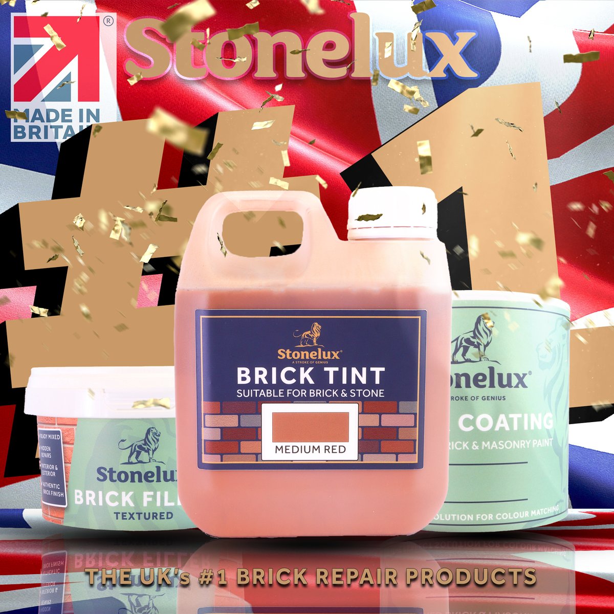 Stonelux - The UK's #1 manufacturer of Brick Repair Products 🥇
#Stonelux #brickrepair #diyprojects #number1