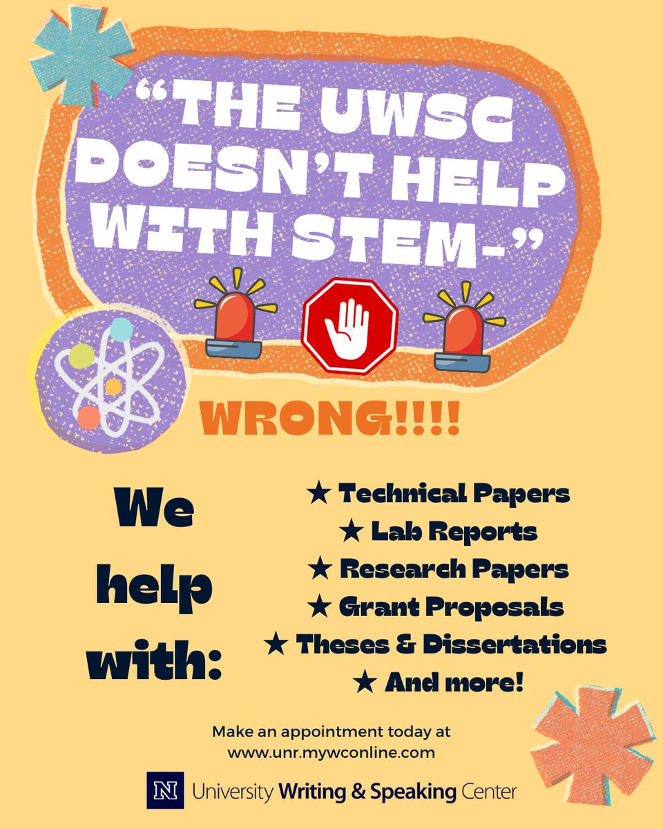 Did you know that the UWSC helps students of all fields and departments?