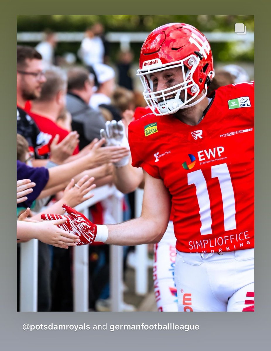 Justin Aaron (@justinaaronuh91) on Twitter photo <a href="/curtiss_ryan/">Ryan Curtiss</a> is having a great time in Germany. His second season with the <a href="/PotsdamRoyals/">Potsdam Royals</a> of the <a href="/GFLinfo/">German Football League</a>
<a href="/Muhl_Sports/">Muhlenberg Athletics</a> <a href="/DigInMules/">Muhlenberg Football</a> <a href="/D3FBHuddle/">In The (D3FB) Huddle</a> <a href="/curtiss_ryan/">Ryan Curtiss</a> is having a great time in Germany. His second season with the <a href="/PotsdamRoyals/">Potsdam Royals</a> of the <a href="/GFLinfo/">German Football League</a>
<a href="/Muhl_Sports/">Muhlenberg Athletics</a> <a href="/DigInMules/">Muhlenberg Football</a> <a href="/D3FBHuddle/">In The (D3FB) Huddle</a>