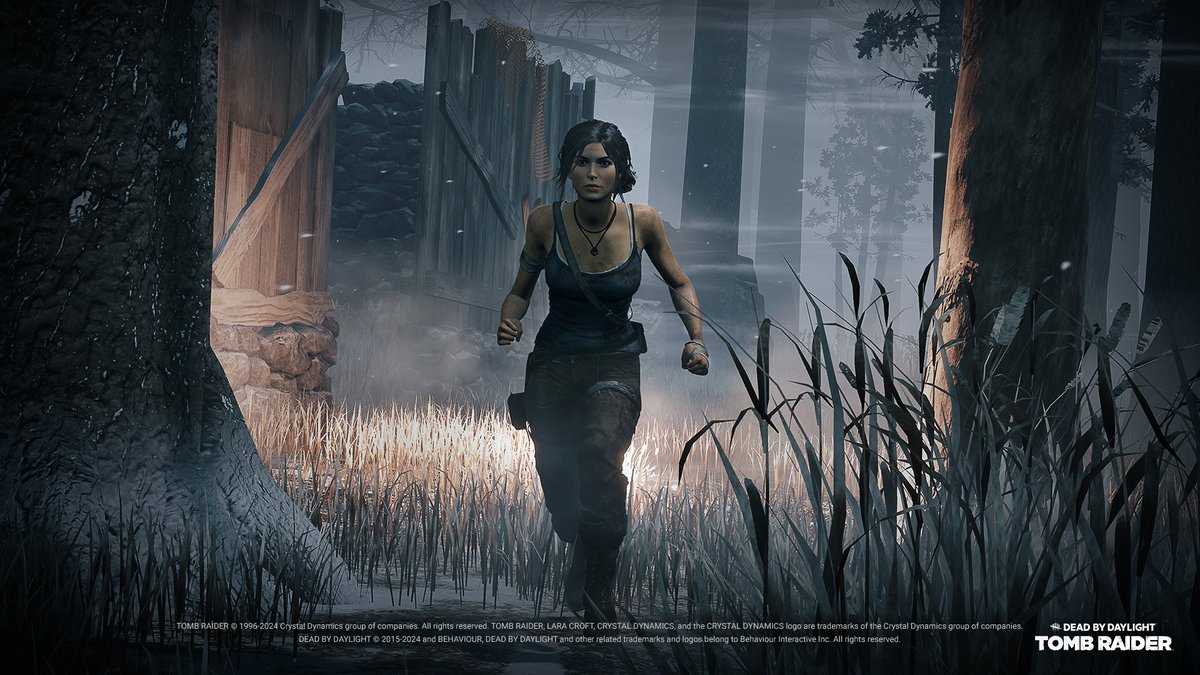 Dead by Daylight (@deadbydaylight) on Twitter photo Lara Croft is set to embark on one of her darkest journeys yet, delving into a nightmarish horror realm from which there is no escape. Not even death. <a href="/tombraider/">Tomb Raider</a> @crystaldynamics
Read more 🔗 dbd.game/4cvUqxS Lara Croft is set to embark on one of her darkest journeys yet, delving into a nightmarish horror realm from which there is no escape. Not even death. <a href="/tombraider/">Tomb Raider</a> @crystaldynamics
Read more 🔗 dbd.game/4cvUqxS