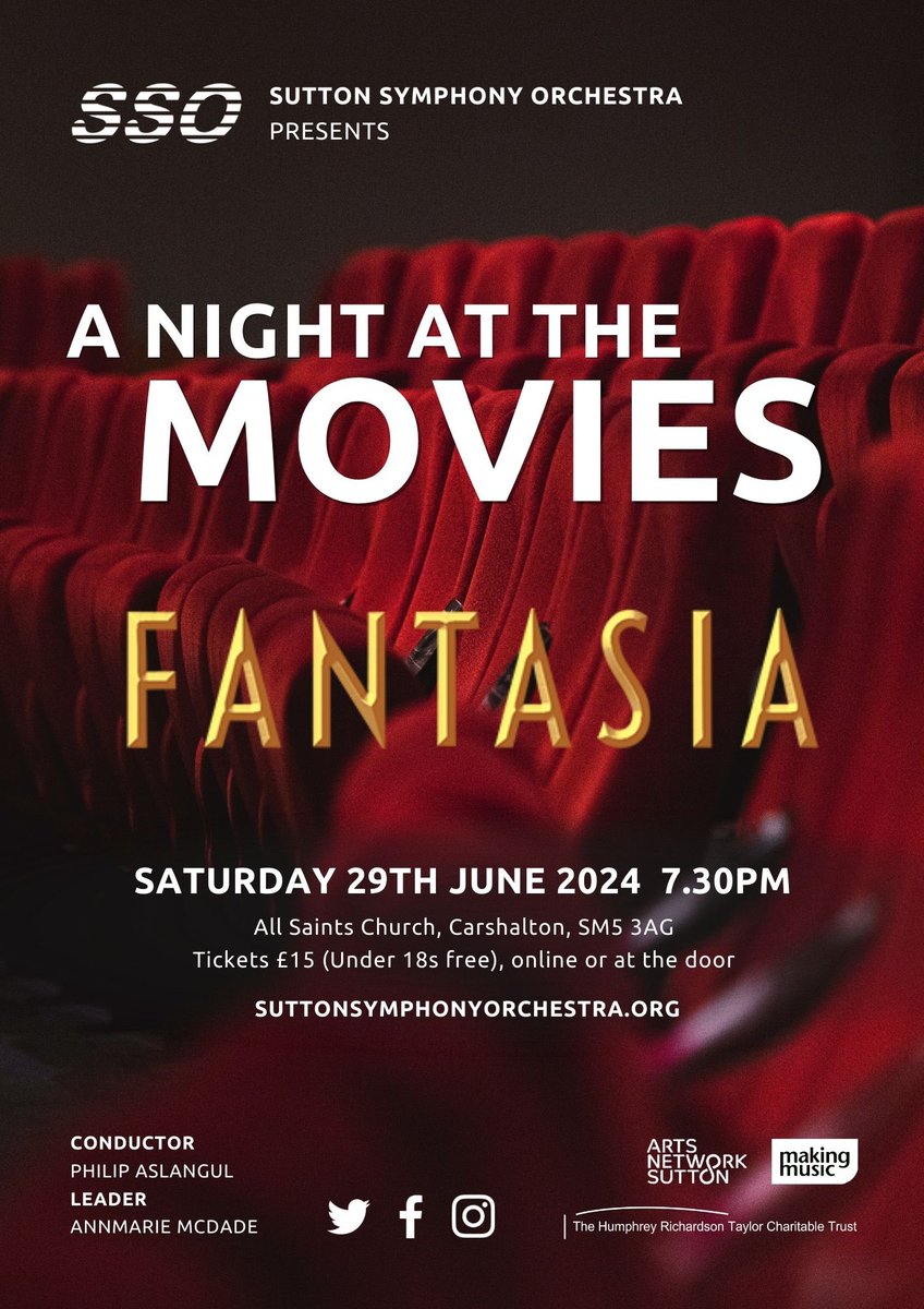 2️⃣0️⃣2️⃣4️⃣🎥 Summer Concert

—————

Buy your tickets to our performance on 29 Jun (Sat) at the link in bio 🤓

—————

#live #livemusic #classical #classicalmusic #concerto #symphony #orchestra #symphonyorchestra #concert #sutton