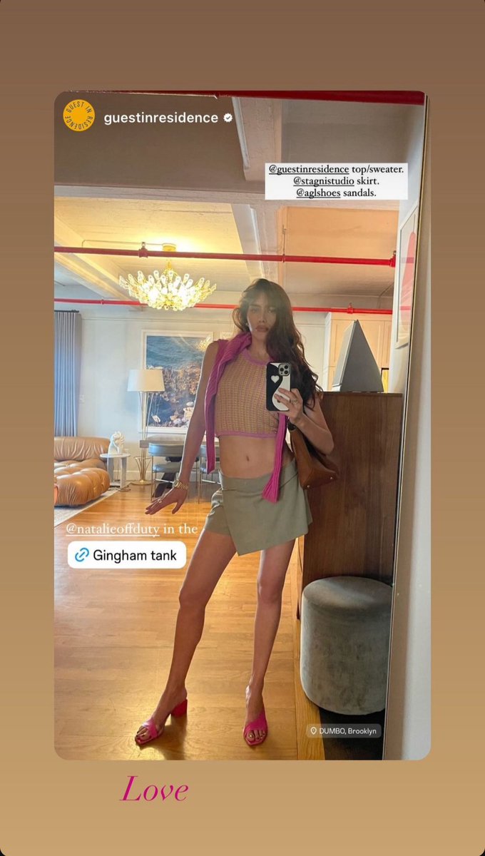 Gigi Hadid via Instagram story.