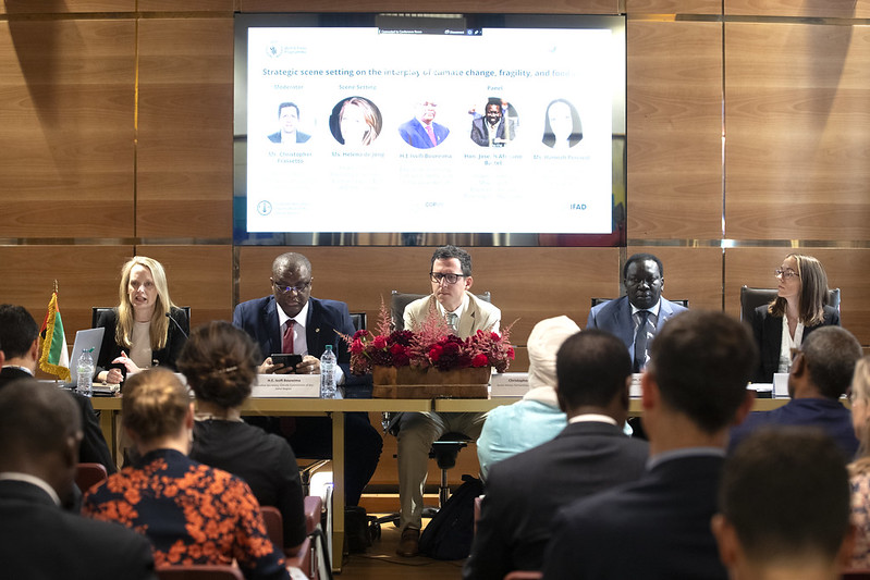 WFP Media (@wfp_media) on Twitter photo At a high level panel In Rome, actors meet to amplify climate action in fragile and conflict-affected regions, zooming on food security.
Co-hosted by <a href="/WFP/">World Food Programme</a>, <a href="/FAO/">Food and Agriculture Organization</a>, <a href="/IFAD/">International Fund for Agricultural Development</a>, and <a href="/COP28_UAE/">COP28 UAE</a> and <a href="/COP29_AZ/">COP29 Azerbaijan</a> Presidency.
🍃#ClimateAction #FoodSecurity
Photograph ©FAO/Giulio Napolitano At a high level panel In Rome, actors meet to amplify climate action in fragile and conflict-affected regions, zooming on food security.
Co-hosted by <a href="/WFP/">World Food Programme</a>, <a href="/FAO/">Food and Agriculture Organization</a>, <a href="/IFAD/">International Fund for Agricultural Development</a>, and <a href="/COP28_UAE/">COP28 UAE</a> and <a href="/COP29_AZ/">COP29 Azerbaijan</a> Presidency.
🍃#ClimateAction #FoodSecurity
Photograph ©FAO/Giulio Napolitano