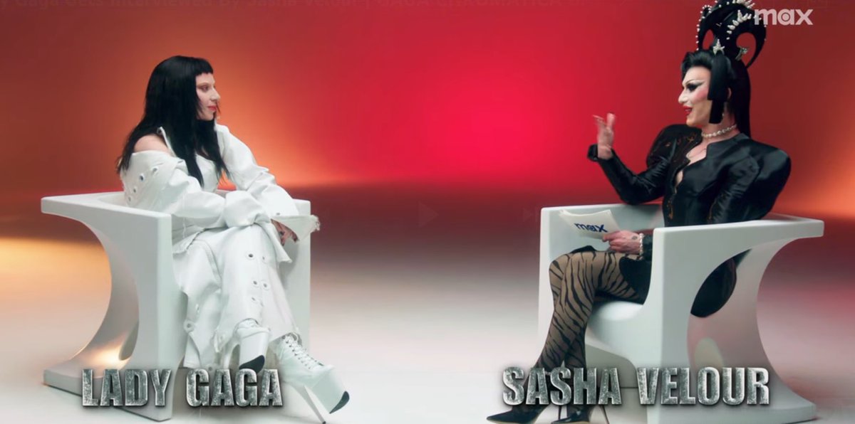 WAKE UP Y’ALL GAGA X SASHA VELOUR INTERVIEW DROPPED