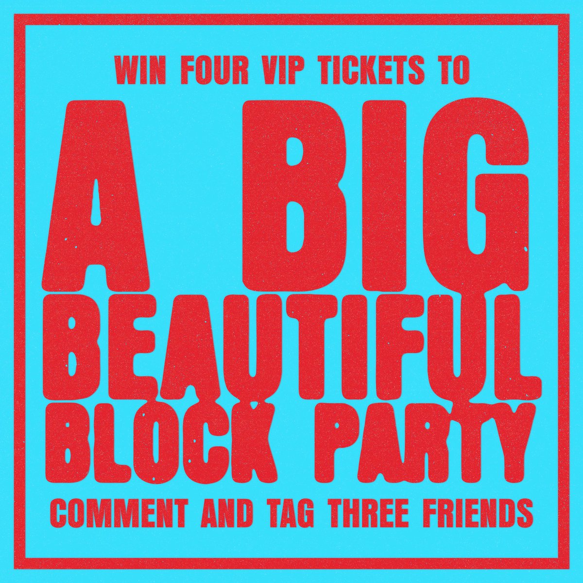 You know the rules 😌

Enter to win four 2-Day VIP tickets by:
⚡Following us
⚡Quoting this post &amp; tagging who you’d give your other tickets to!

Official Rules: lfe.is/29fm4p. NO PURCH REQ'D. U.S., 18+. Void where prohibited. Ends 6/28 at 11:59pm PT.