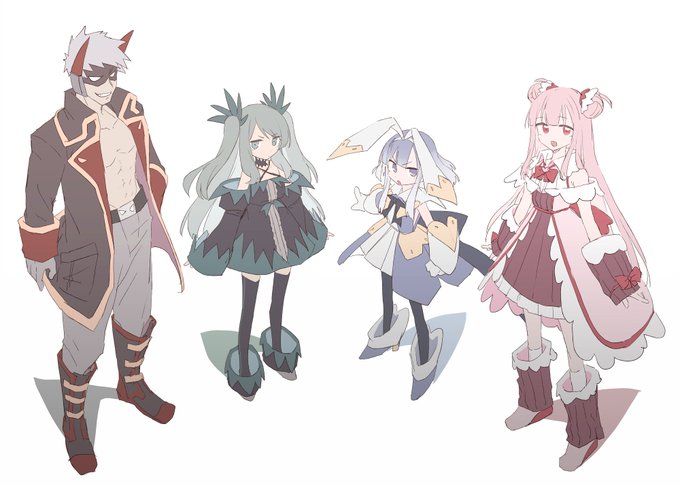 魔法少女モノキャラデザ 