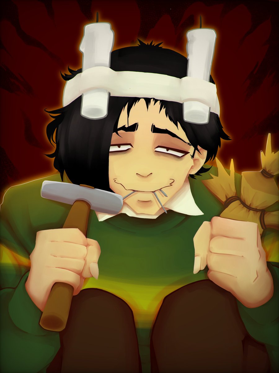 SirAbyss_'s tweet photo. → Dps de mt tempo eu fiz essa pintura dnv, raramente eu tenho ânimo suficiente para fazer ela. https://t.co/NlS726JlIj